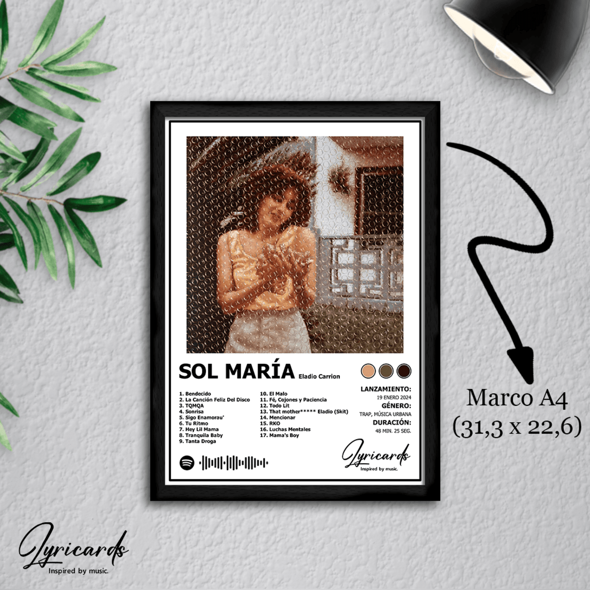 Lámina A4 - Sol María - Eladio Carrión - 1