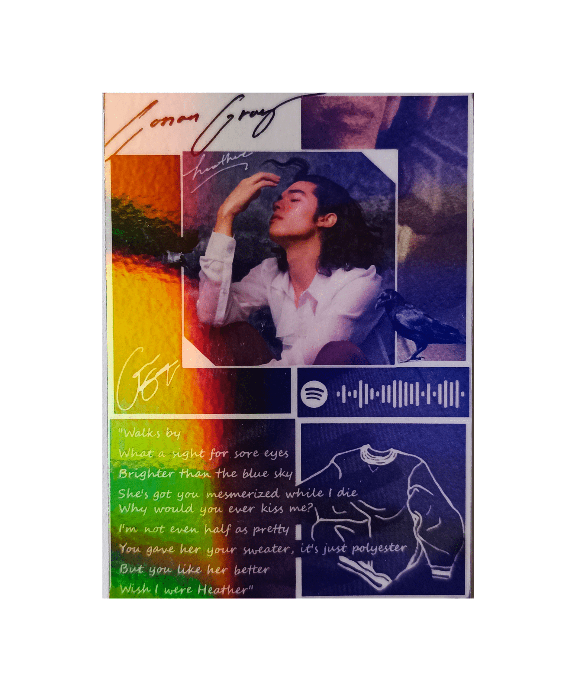 Carta Conan Gray | Edición Coleccionable - 2