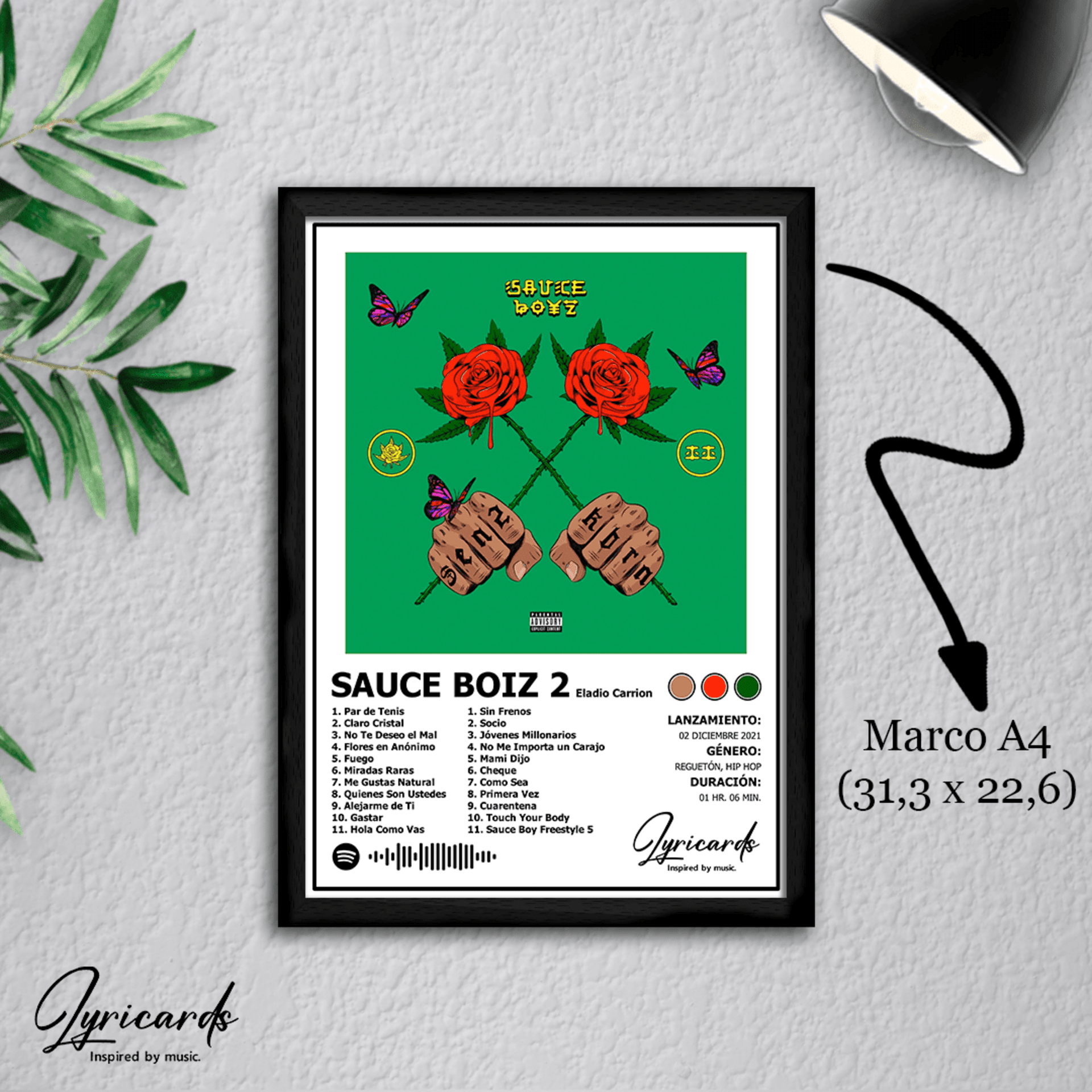 Lámina A4 - Sauce Boyz 2 - Eladio Carrión - 1