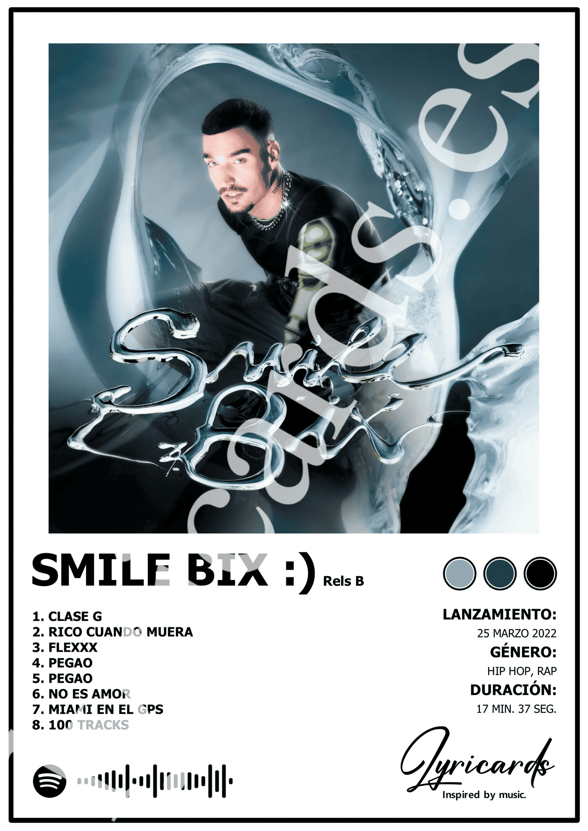 Lámina A4 - Smile Bix - Rels B - 2