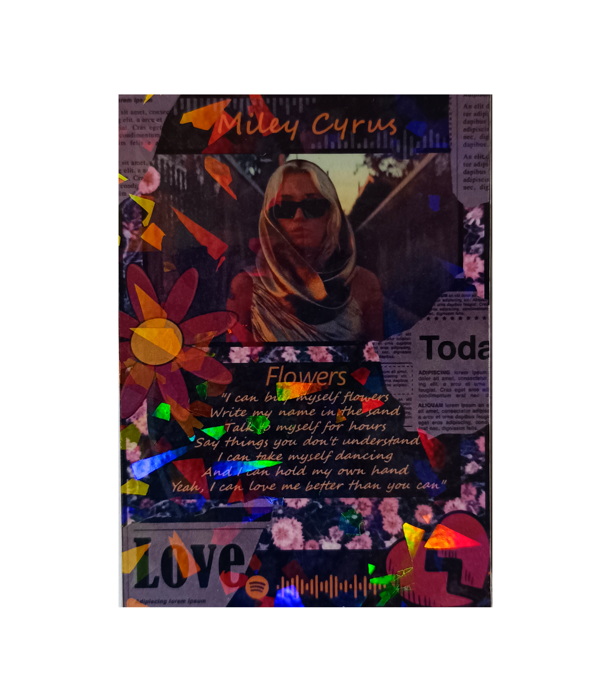 Carta Flowers de Miley Cyrus | Edición Coleccionable - 3