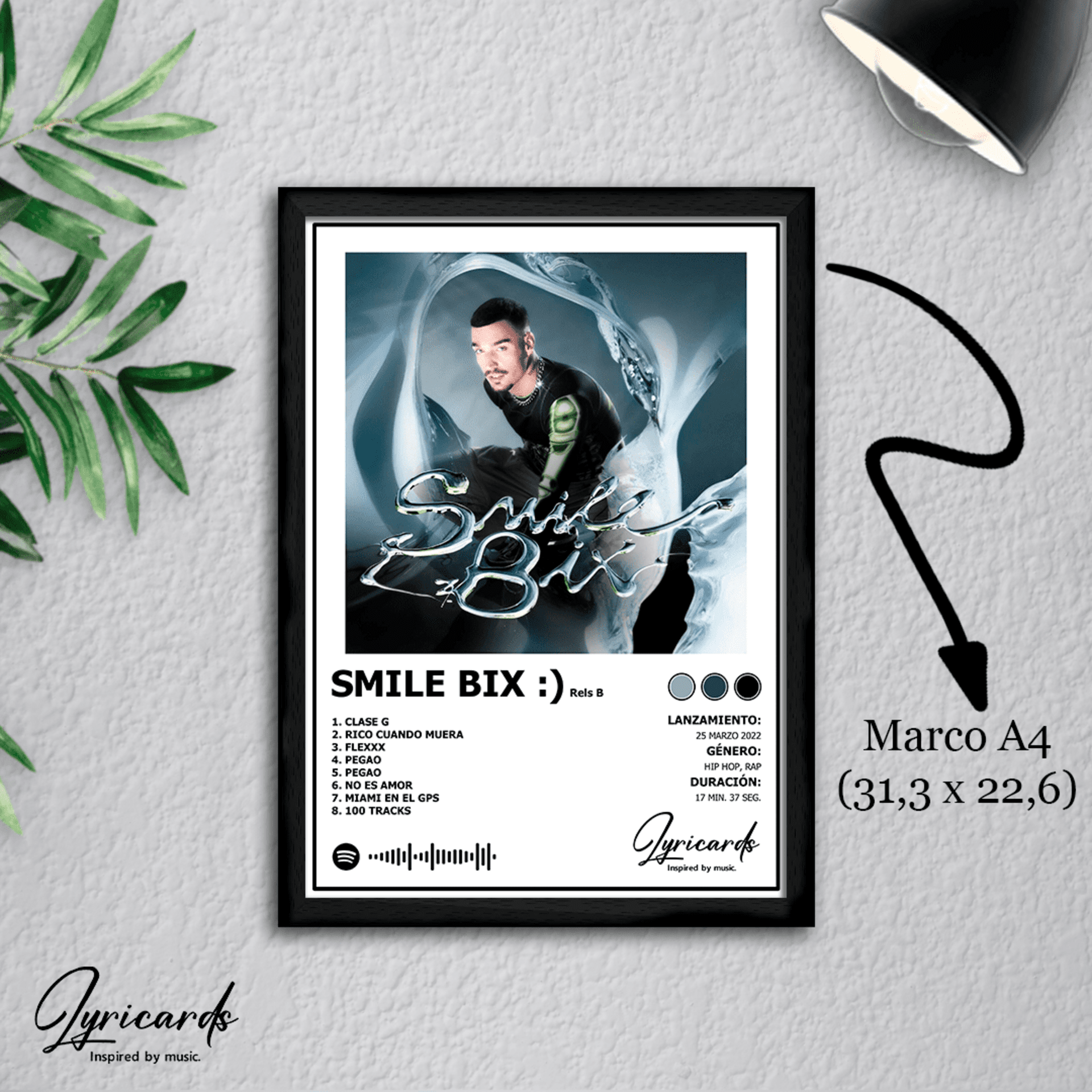 Lámina A4 - Smile Bix - Rels B - 1