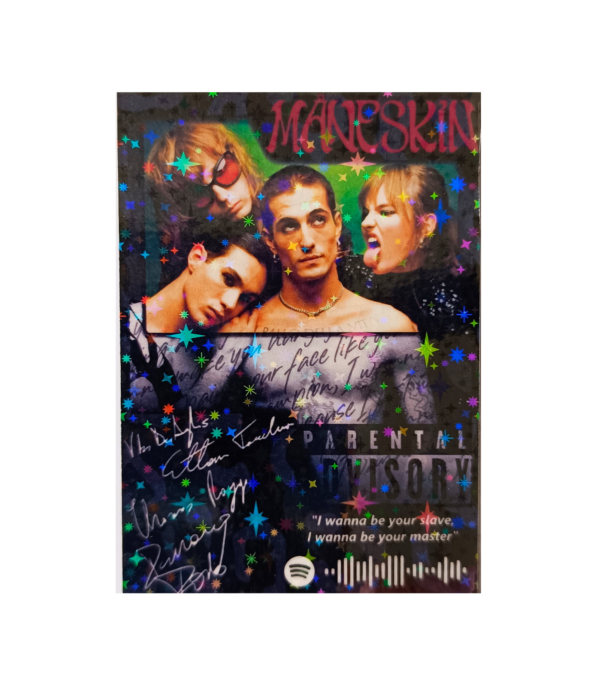 Carta Måneskin | Edición Coleccionable - 4