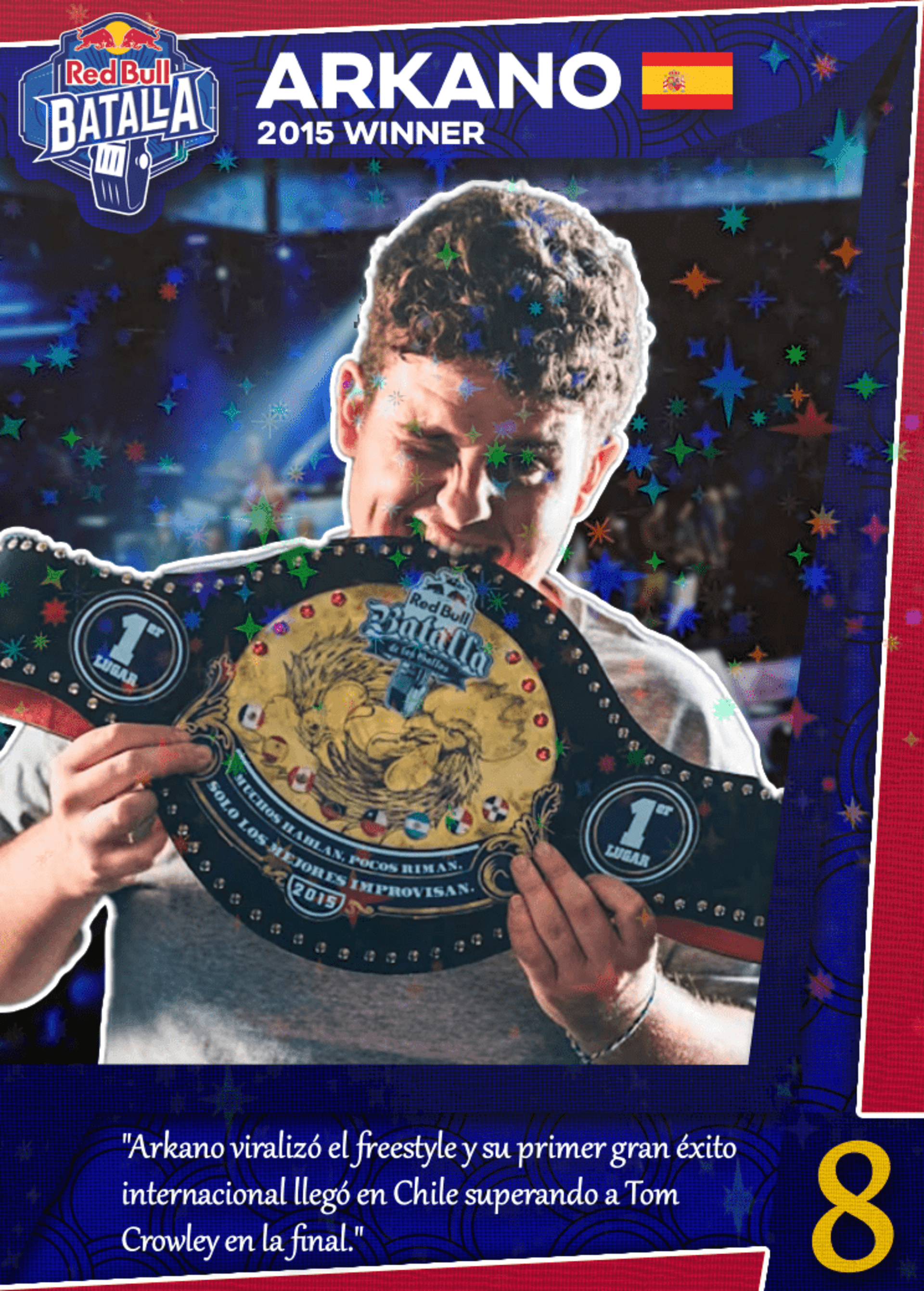Arkano Red Bull Batalla 2015 | Edición Coleccionable - 2