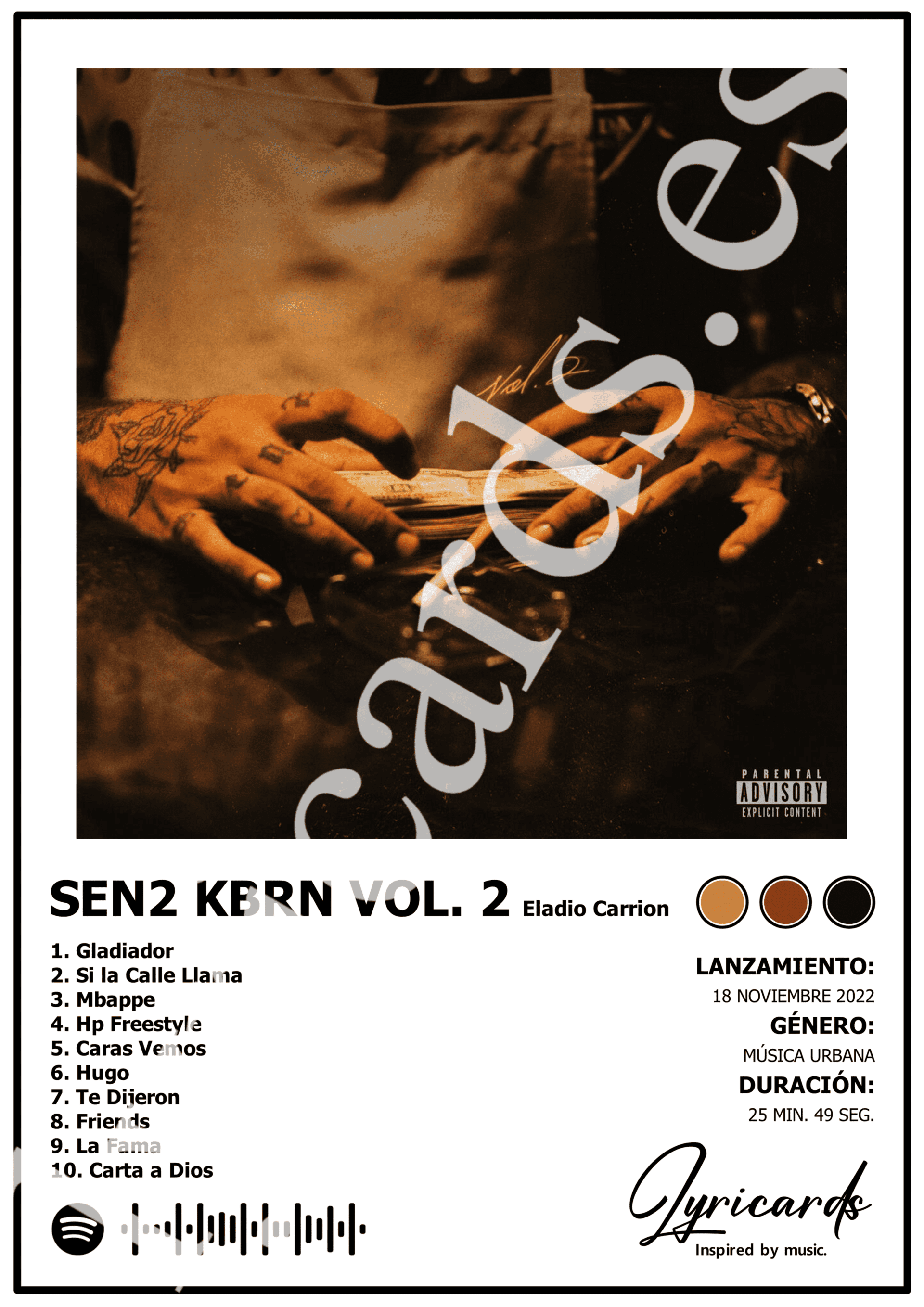 Lámina A4 - SEN2 KBRN VOL. 2 - Eladio Carrión - 2
