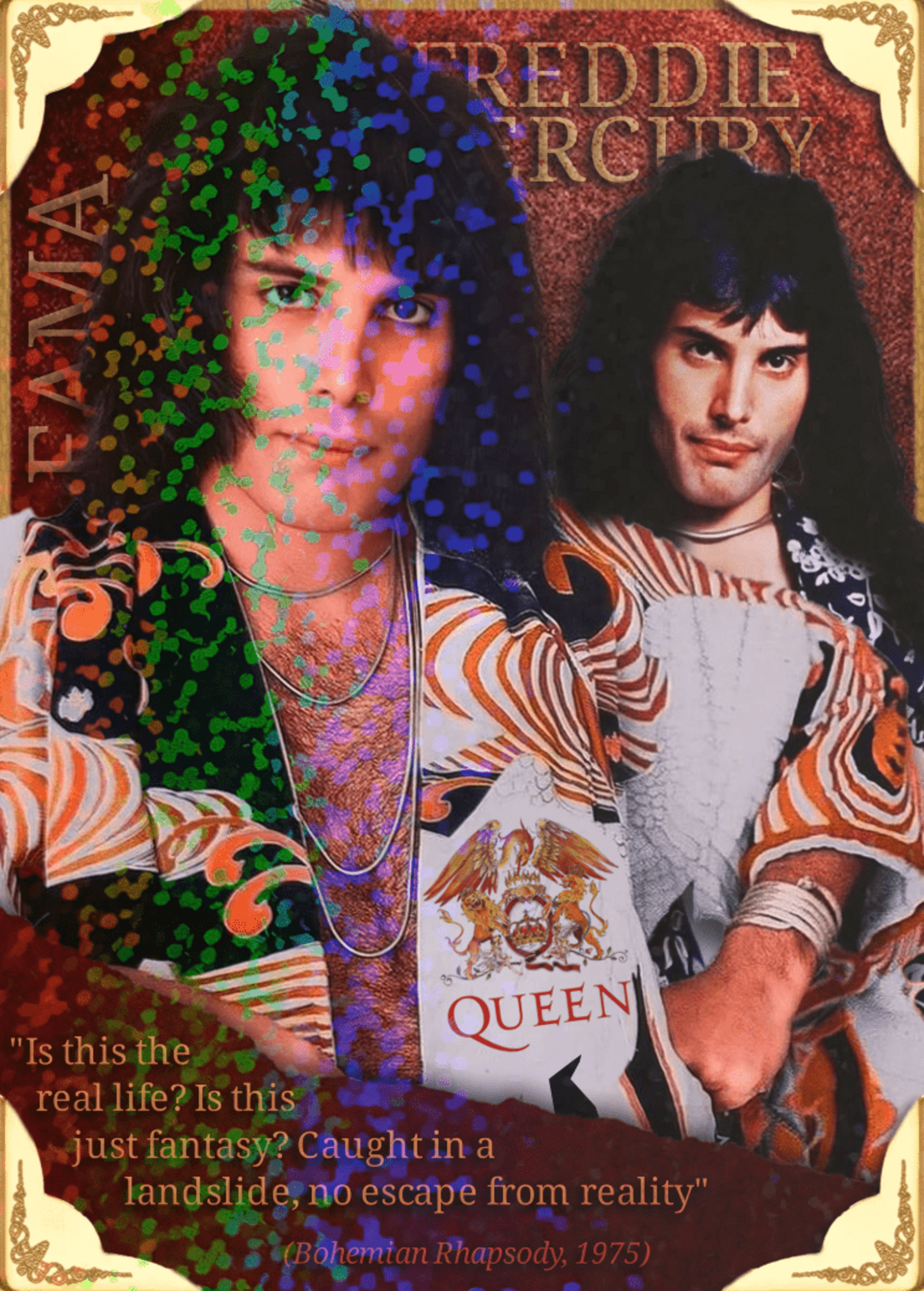 Carta FREDDIE MERCURY FAMA | Edición Coleccionable - 2