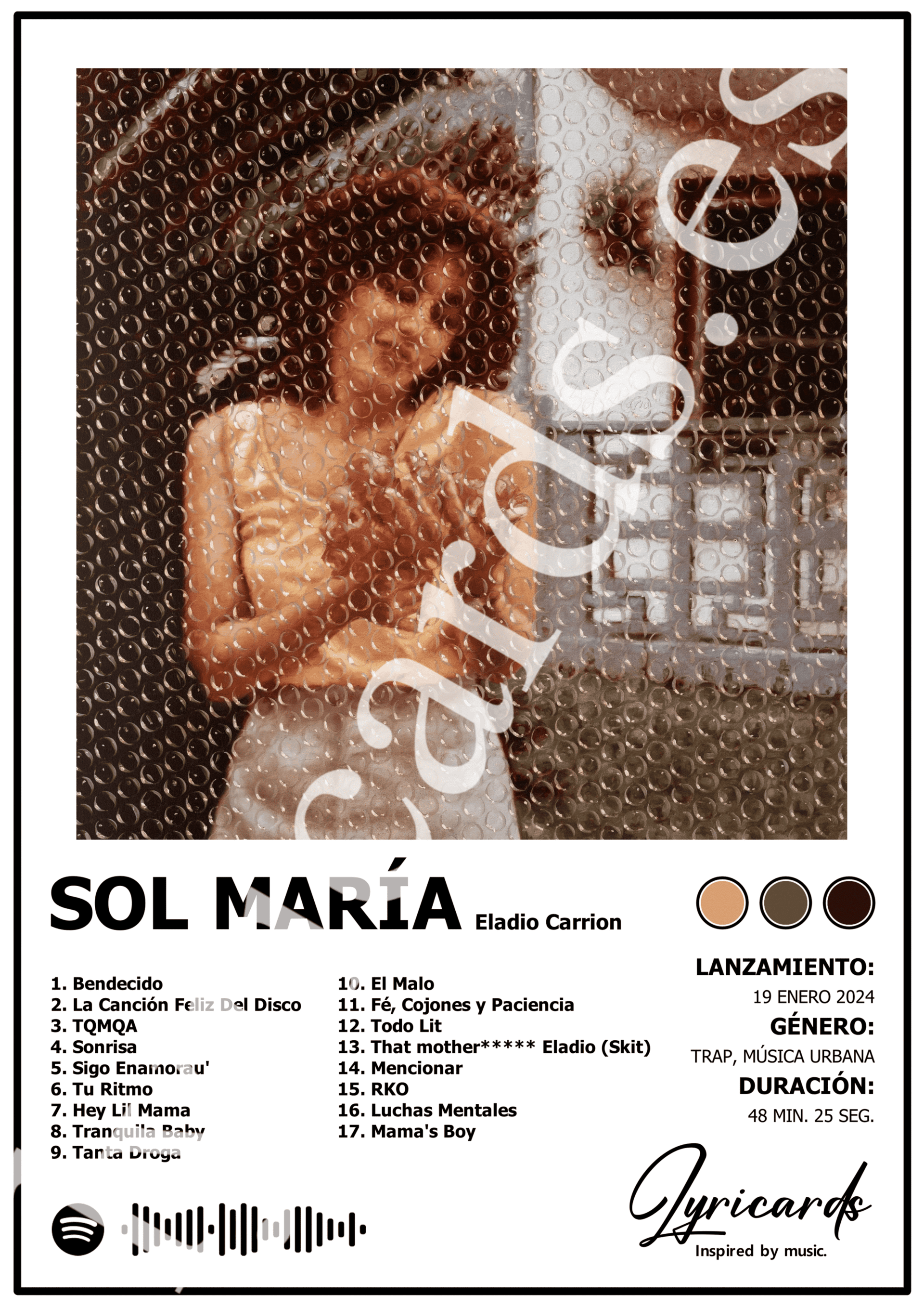 Lámina A4 - Sol María - Eladio Carrión - 2