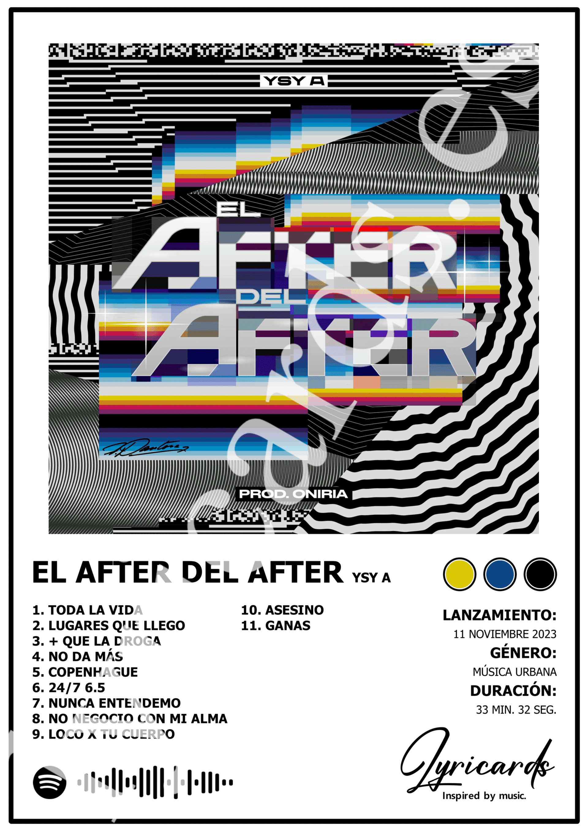 Lámina A4 - El After del After - YSY A - 2