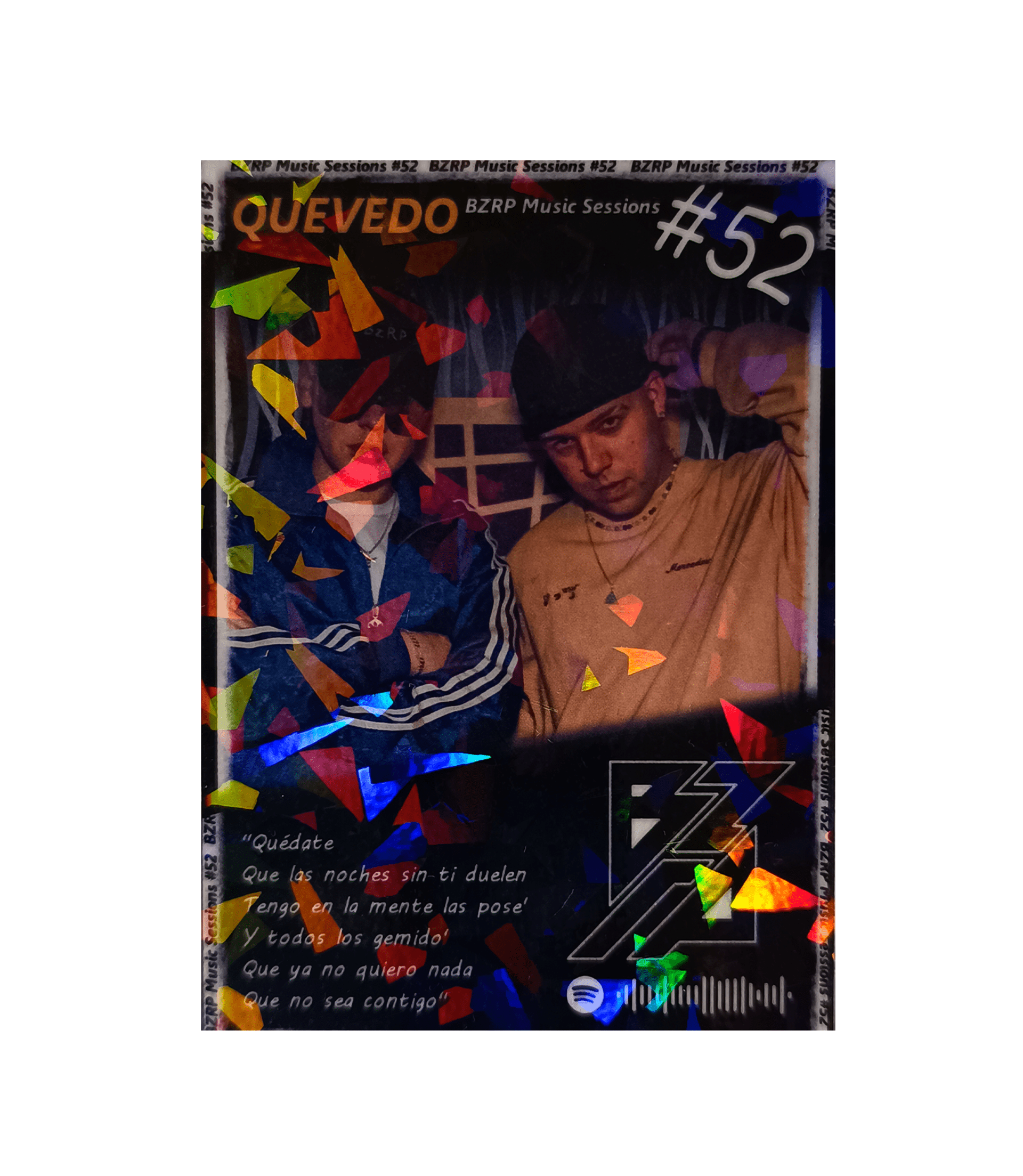 Carta BZRP #52 (Bizarrap y Quevedo) | Edición Coleccionable - 3