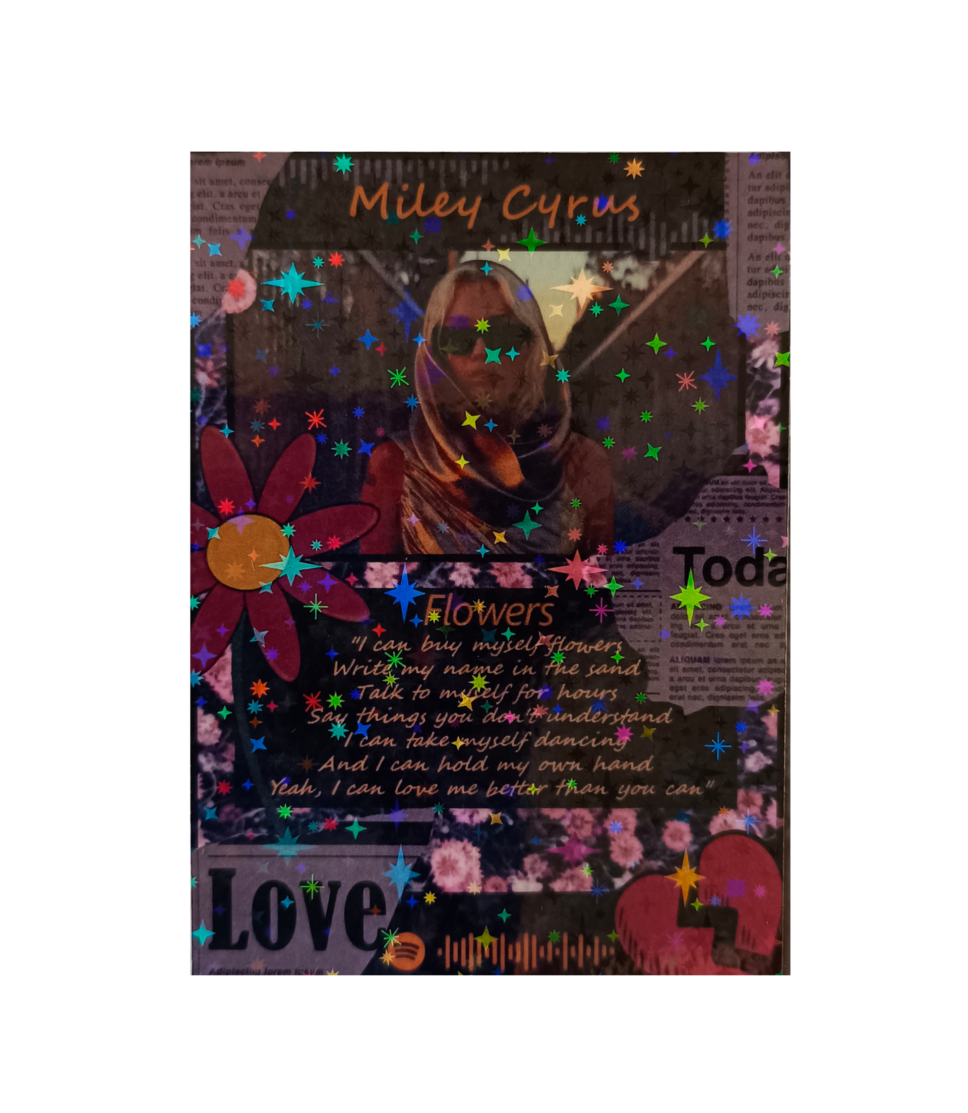 Carta Flowers de Miley Cyrus | Edición Coleccionable - 5