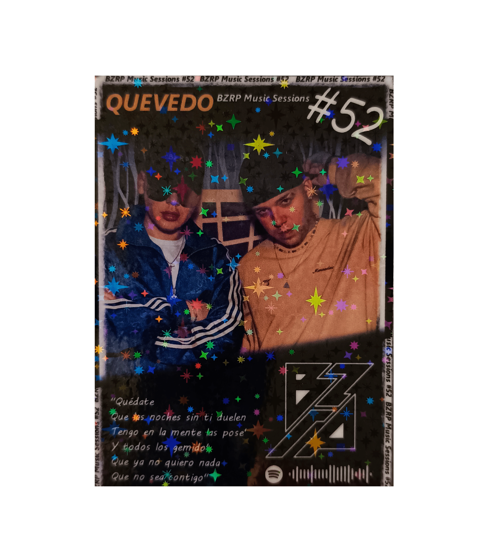 Carta BZRP #52 (Bizarrap y Quevedo) | Edición Coleccionable - 5
