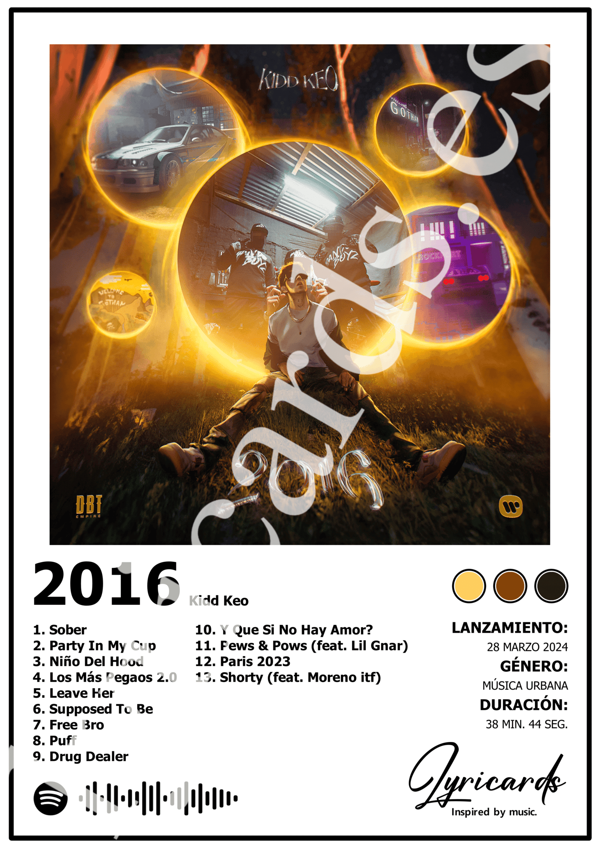 Lámina A4 - 2016 - Kidd Keo - 2