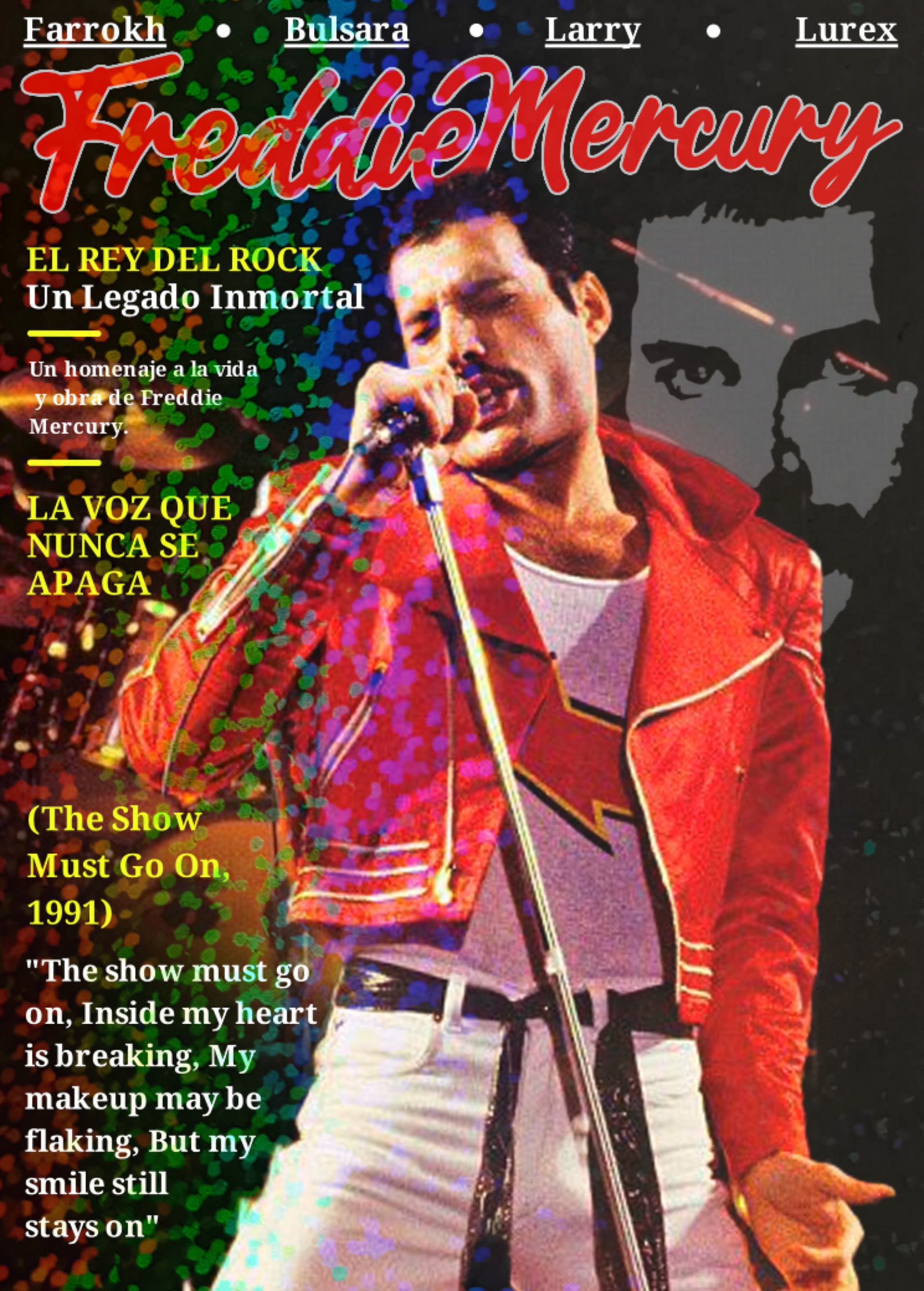 Carta FREDDIE MERCURY LEGADO | Edición Coleccionable - 2