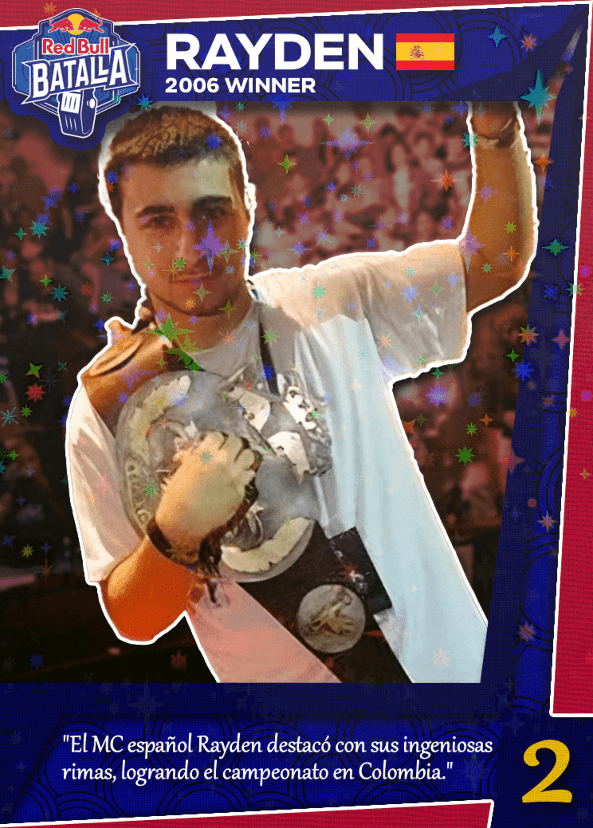 Rayden RedBull Batalla 2006 | Edición Coleccionable - 2
