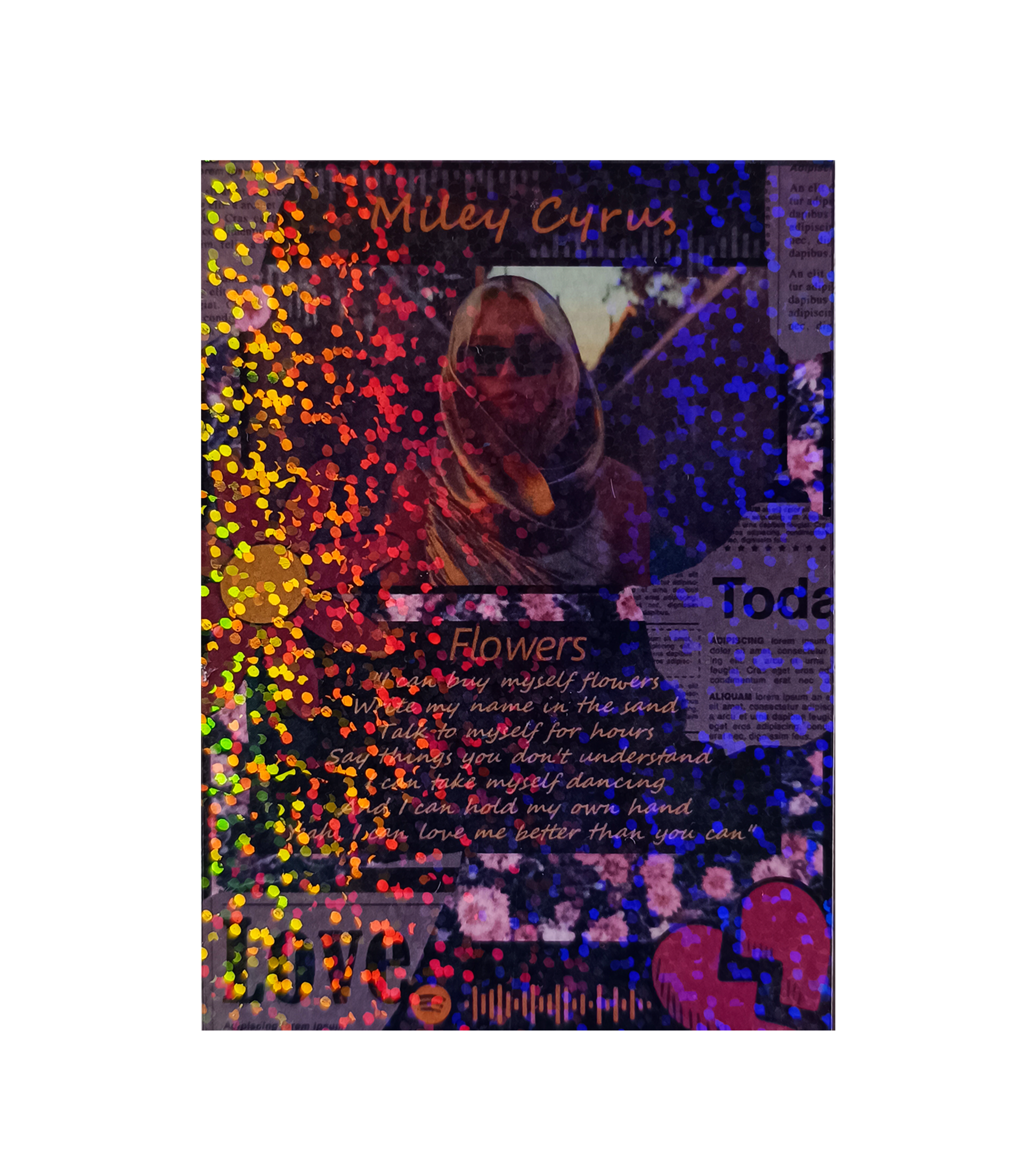 Carta Flowers de Miley Cyrus | Edición Coleccionable - 4