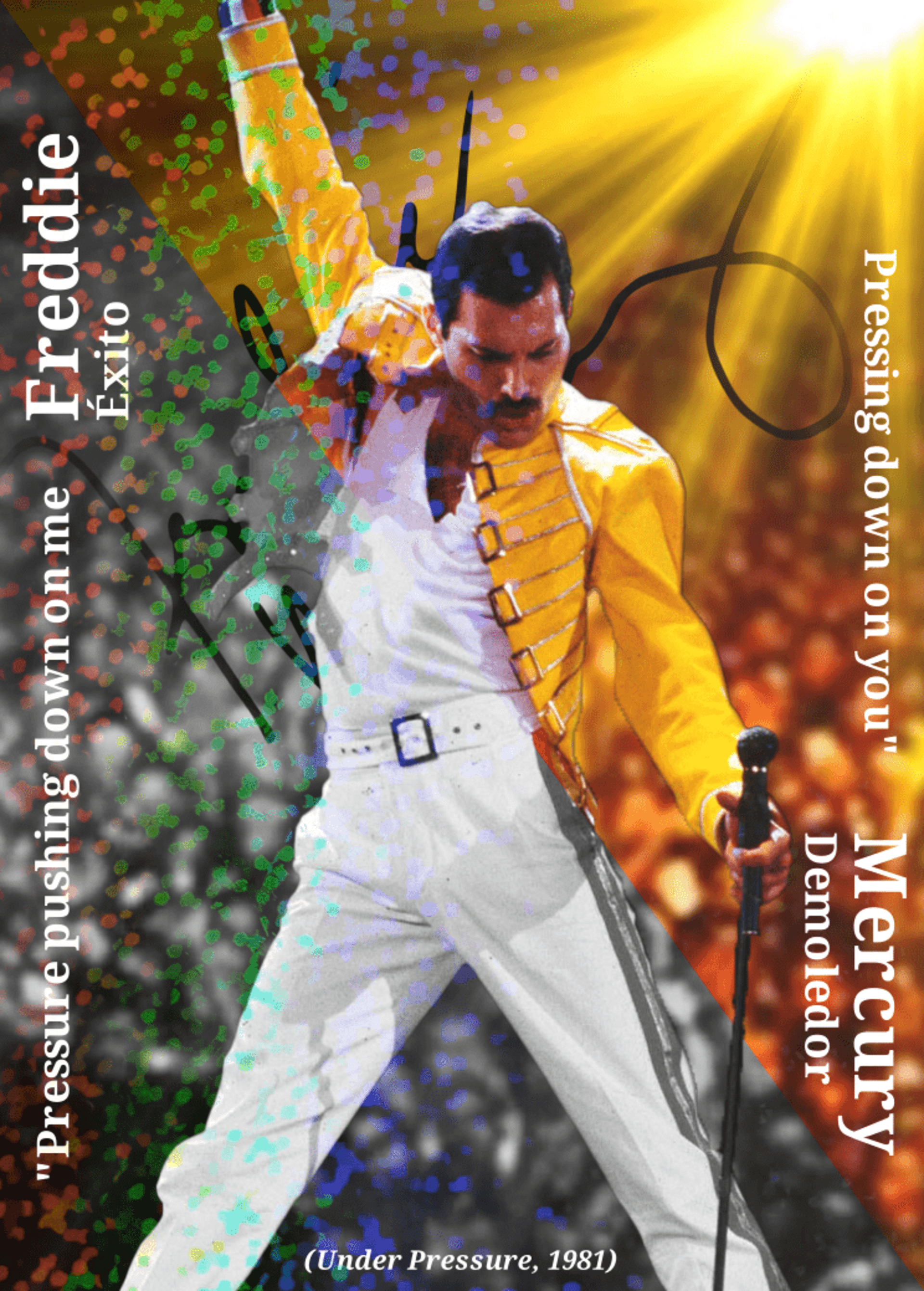 Carta FREDDIE MERCURY ÉXITO | Edición Coleccionable - 2