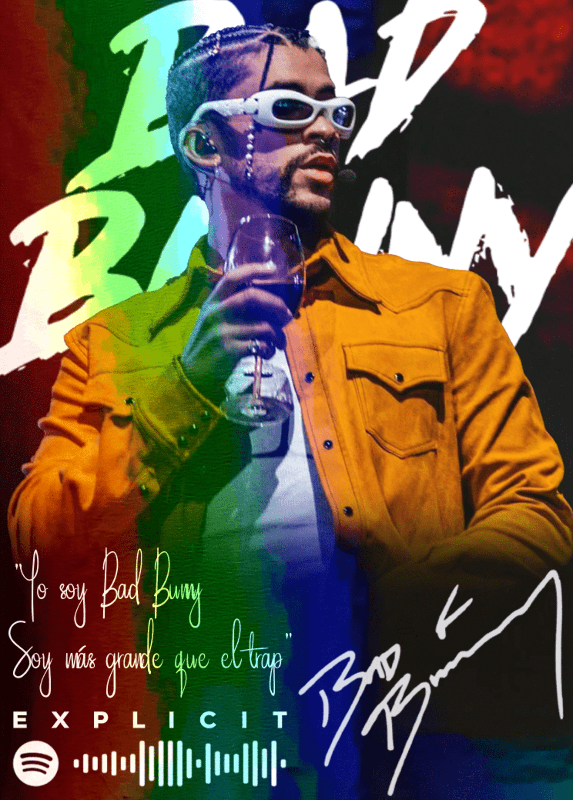 Carta BAD BUNNY | Edición Coleccionable - 3