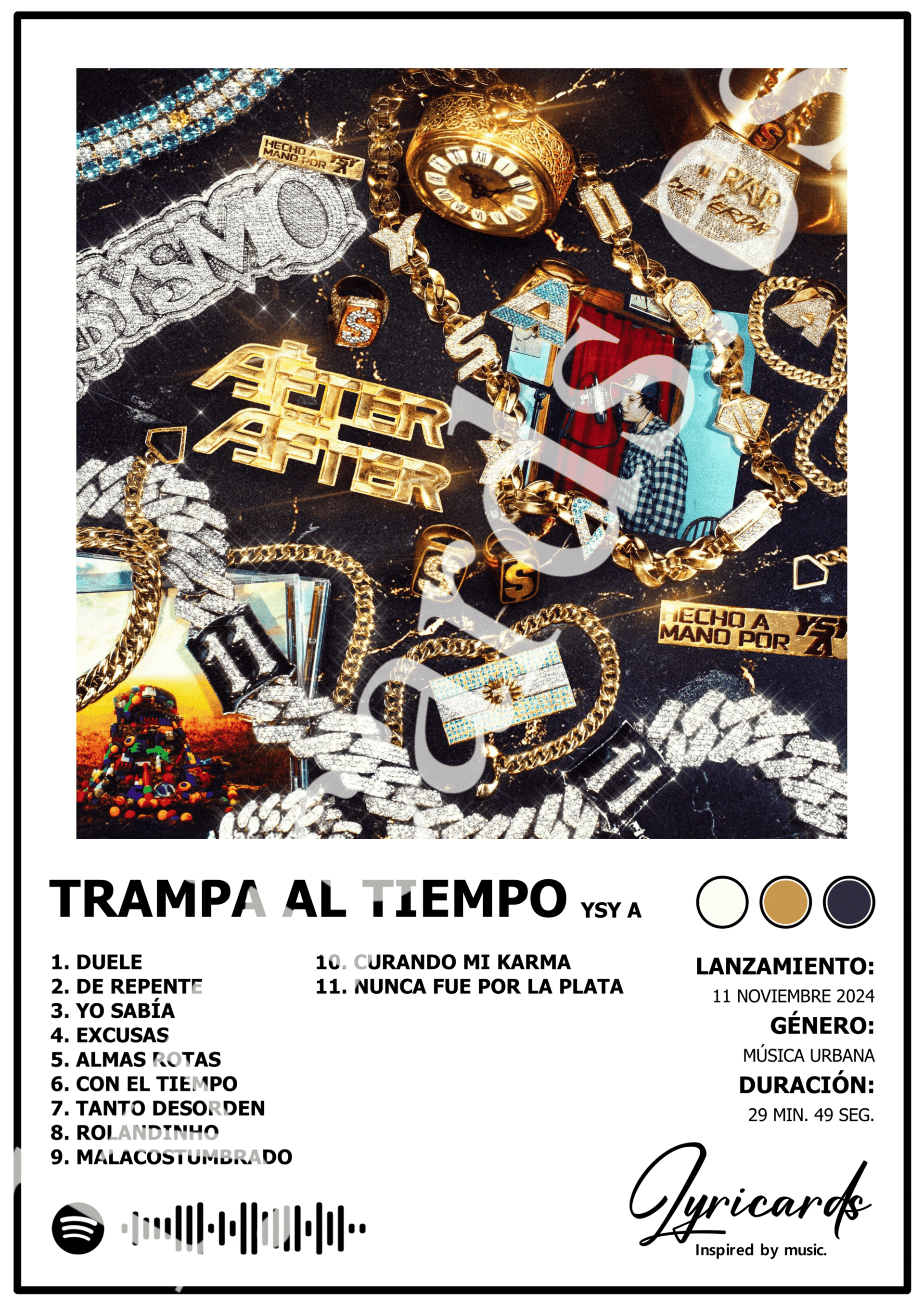 Lámina A4 - Trampa al Tiempo - YSY A - 2