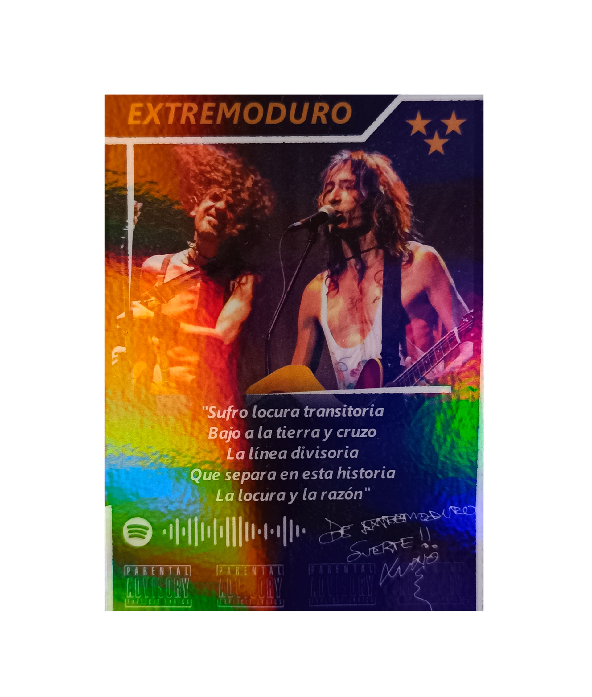 Carta Extremoduro | Edición Coleccionable - 2