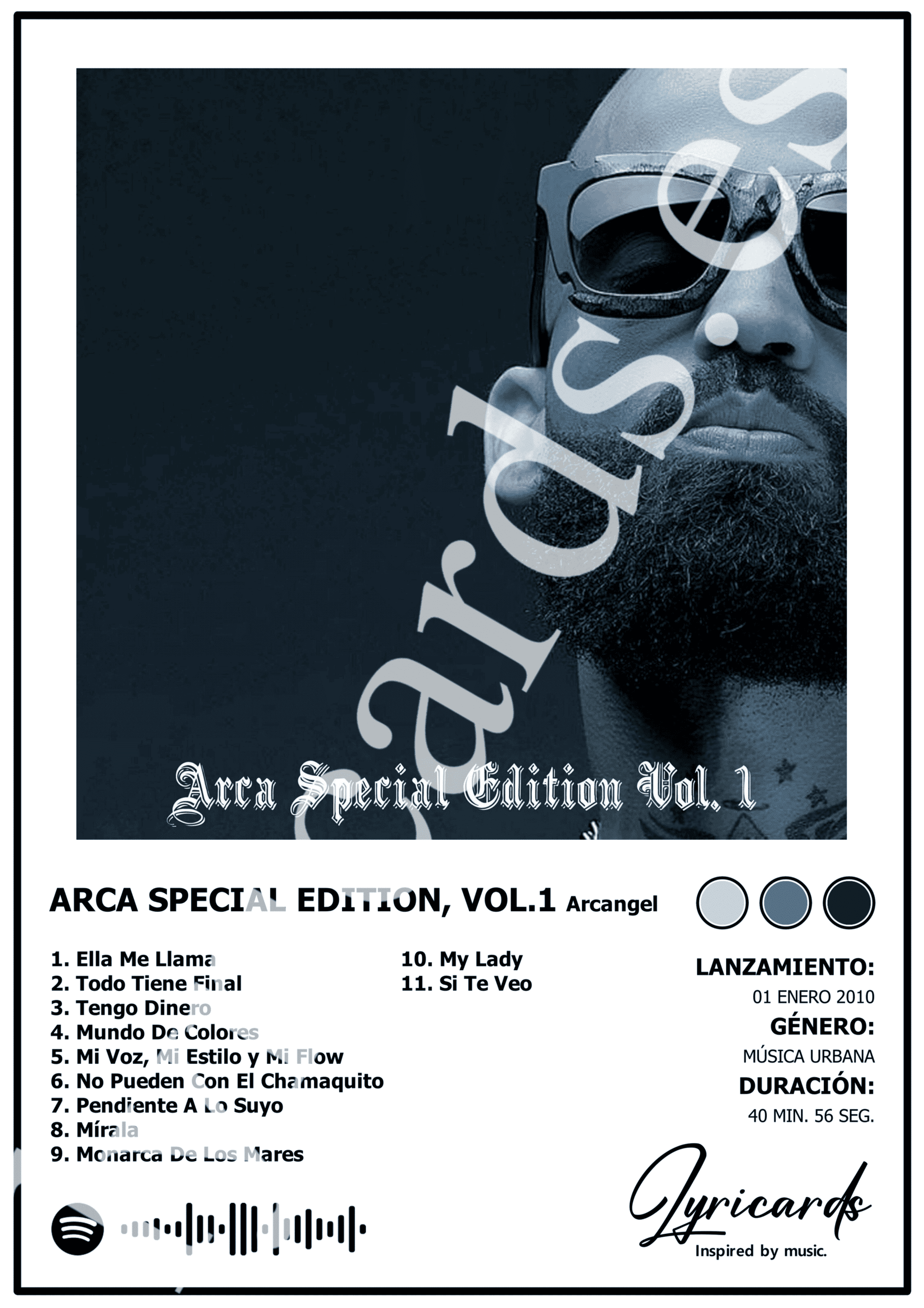 Lámina A4 - Arca Special Edition. Vol,1 - Arcangel - 2