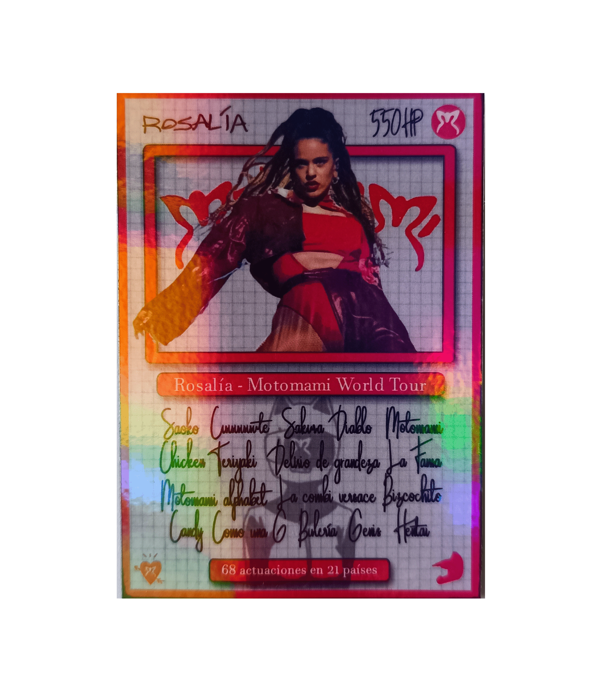 Carta MOTOMAMI de ROSALÍA | Edición Coleccionable - 2