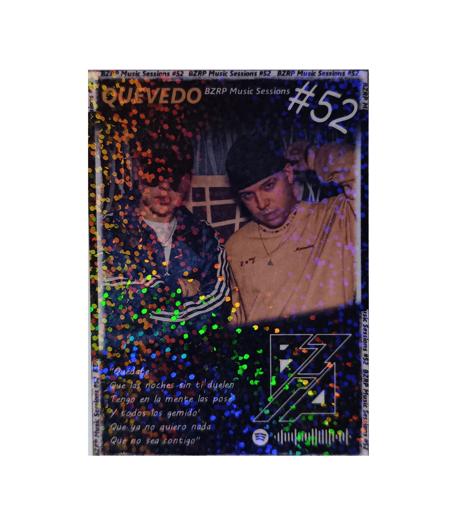 Carta BZRP #52 (Bizarrap y Quevedo) | Edición Coleccionable - 4