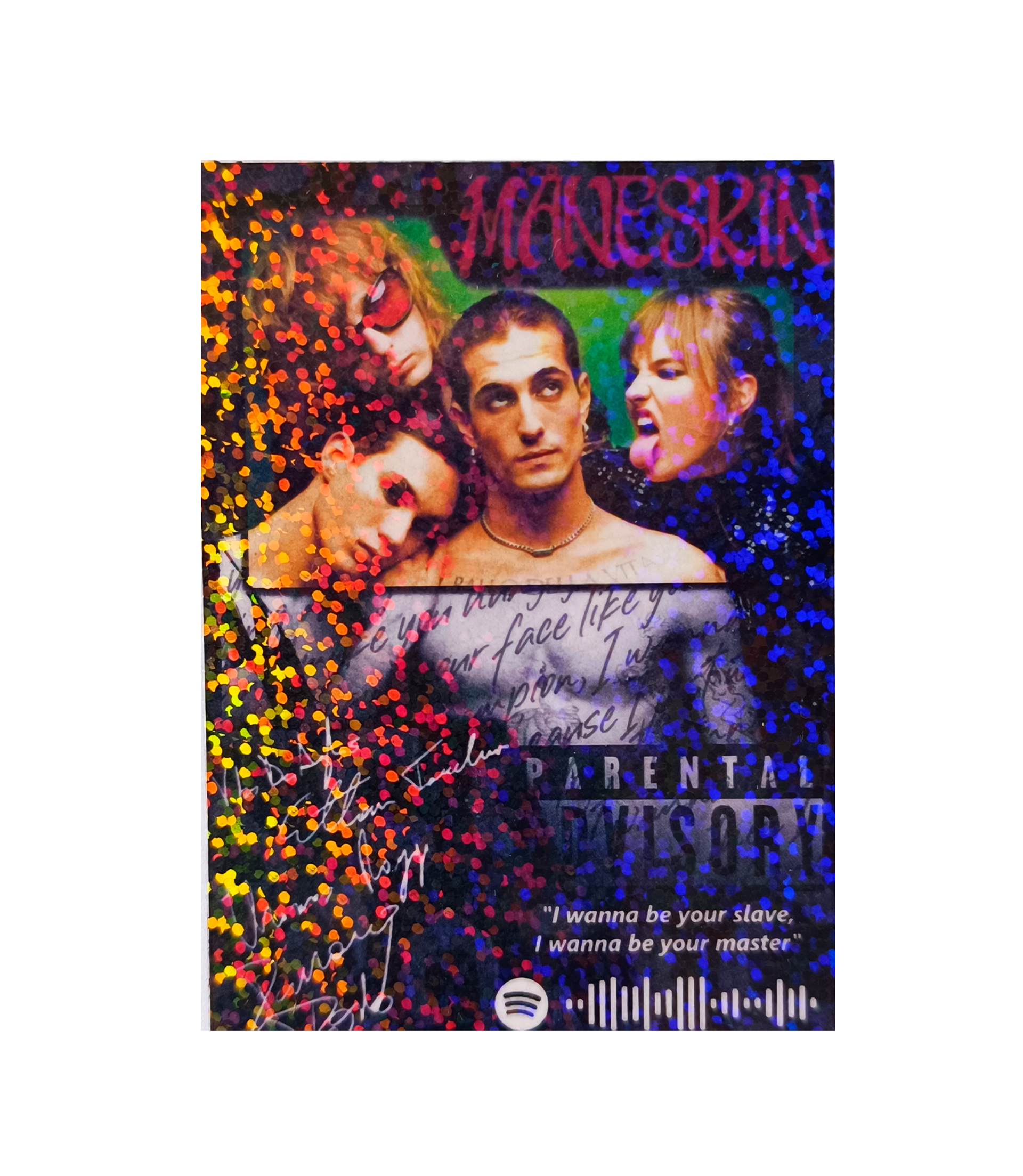 Carta Måneskin | Edición Coleccionable - 3